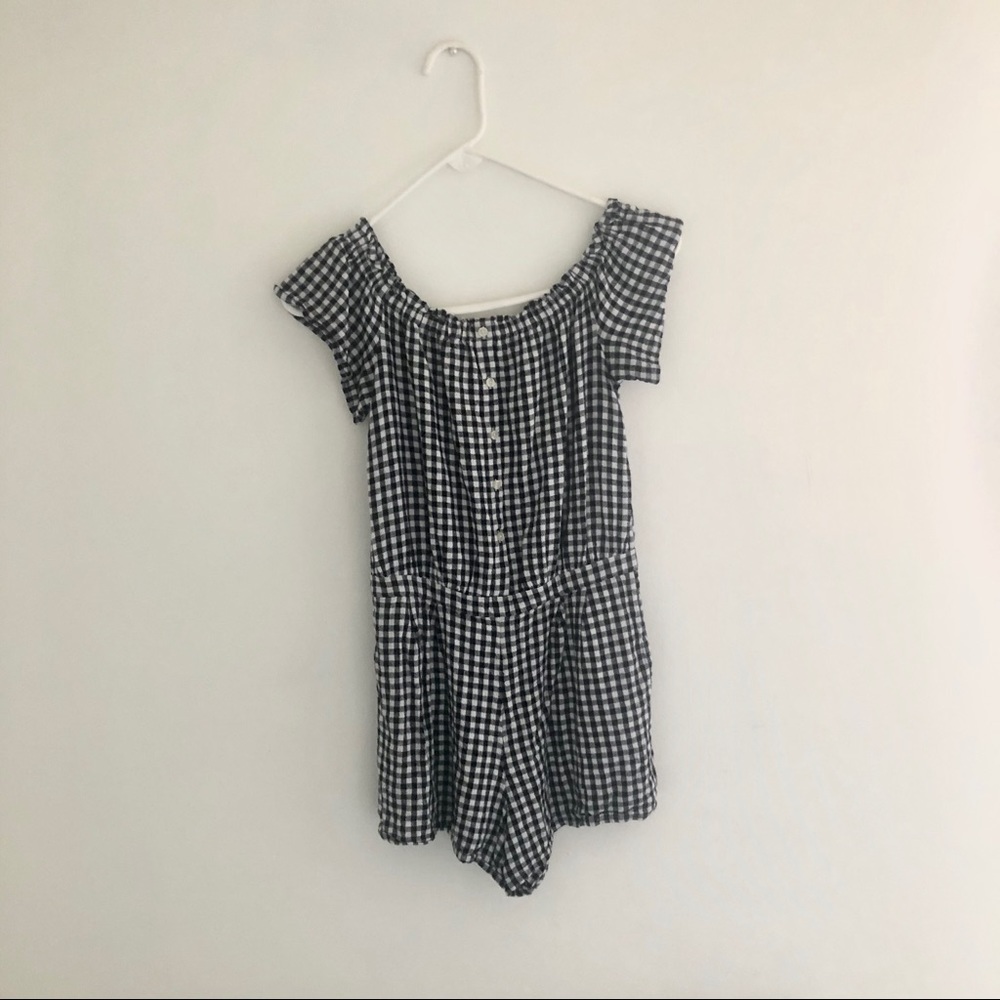 Off the shoulder romper